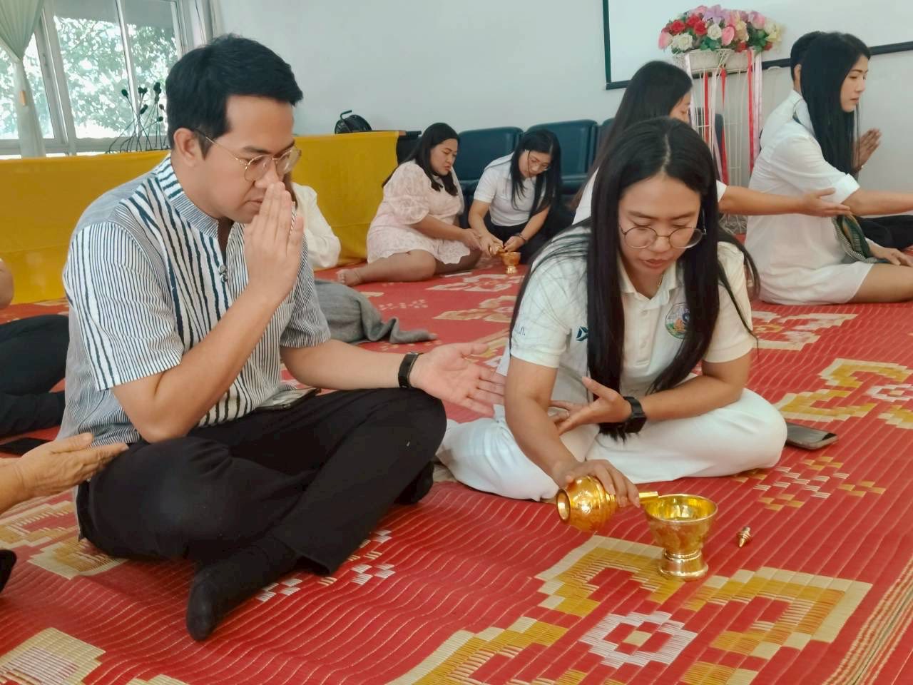 title - วันที่ 7 มกราคม 2569  ฤกษ์งามยามดี ทำบุญสำนักงาน  เริ่มต้นปีงบประมาณ 2569 ด้วยความศิริมงคล